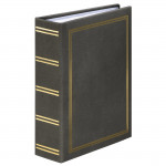 London Slip-in Album for 100 Photos w. a Size of 13x18 cm, grey
