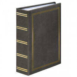 London Slip-in Album for 100 Photos w. a Size of 13x18 cm, grey