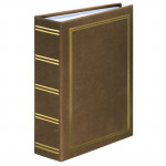 London Slip-in Album for 100 Photos with a Size of 13x18 cm, brown