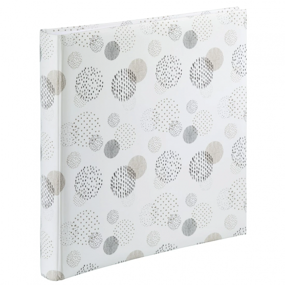 Jumbo album Graphic, 30 x 30 cm, 80 bielych strán, bodky