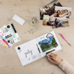 Kreatívna DIY sada na album s príslušenstvom, darček s fotkou