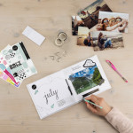 Kreatívna DIY sada na album s príslušenstvom, darček s fotkou