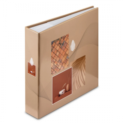 Album memo SINGO II Terracotta 10x15/200, popisové pole