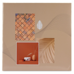 Album memo SINGO II Terracotta 10x15/200, popisové pole