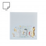 Jumbo album Zvieratá, 30 x 30 cm, 100 bielych strán