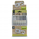 Sticker Set II, Display with Various Designs, Assorted