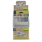 Sticker Set II, Display with Various Designs, Assorted Sticker Set II, Display with Various Designs, Assorted