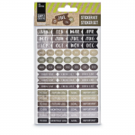 Sticker Set II, Display with Various Designs, Assorted Sticker Set II, Display with Various Designs, Assorted