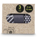 Masking Tapes II, 1.5x500 cm, Various Motifs in Sets of 3