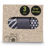 Masking Tapes II, 1.5x500 cm, Various Motifs in Sets of 3