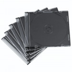 CD Slim Box, 20 ks, transparentný/èierny CD Slim Box, 20 ks, transparentný/èierny