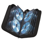 CD/DVD Nylon Wallet 64, black