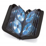 CD/DVD Nylon Wallet 64, black