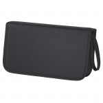 CD/DVD Nylon Wallet 104, black
