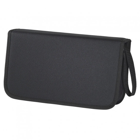 CD/DVD Nylon Wallet 104, black