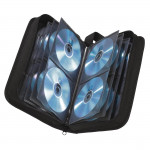 CD/DVD Nylon Wallet 104, black