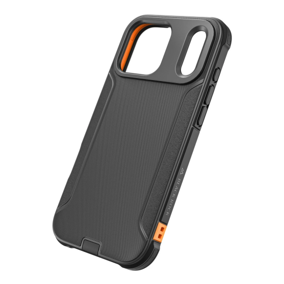 Ultra Robust kryt, Apple iPhone 17 Pro Max, magnetický, D3O®, čierny
