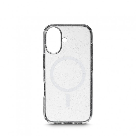“Mag Glitter” Cover for Apple iPhone 17, transparent