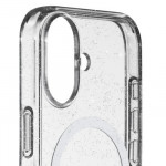 “Mag Glitter” Cover for Apple iPhone 17, transparent “Mag Glitter” Cover for Apple iPhone 17, transparent