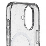 “Mag Glitter” Cover for Apple iPhone 17, transparent “Mag Glitter” Cover for Apple iPhone 17, transparent