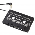 Adaptér do kazetového prehrávača, 3,5 mm AUX, pre smartfón/MP3
