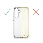 Ochranný kryt Extreme Protect pre Samsung Galaxy A36 5G, priehľadný