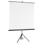 Projekčné plátno 2v1, 155x155 cm, uhlopriečka 219 cm, so statívom, biele Projekčné plátno 2v1, 155x155 cm, uhlopriečka 219 cm, so statívom, biele
