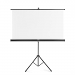 Projekčné plátno 2v1, 155x155 cm, uhlopriečka 219 cm, so statívom, biele Projekčné plátno 2v1, 155x155 cm, uhlopriečka 219 cm, so statívom, biele