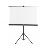 Projekčné plátno 2v1, 125x125 cm, uhlopriečka 177 cm, so statívom, biele Projekčné plátno 2v1, 125x125 cm, uhlopriečka 177 cm, so statívom, biele