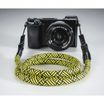 Braid 120, popruh na fotoaparát, dĺžka 120 cm, čierny/žltý Braid 120, popruh na fotoaparát, dĺžka 120 cm, čierny/žltý