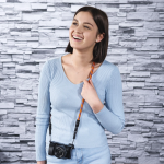 Braid 120, popruh na fotoaparát, dĺžka 120 cm, oranžový/modrý Braid 120, popruh na fotoaparát, dĺžka 120 cm, oranžový/modrý