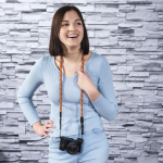 Braid 120, popruh na fotoaparát, dĺžka 120 cm, oranžový/modrý Braid 120, popruh na fotoaparát, dĺžka 120 cm, oranžový/modrý