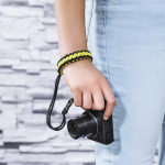 Braid 20, pútko na fotoaparát, dĺžka 20 cm, čierne/žlté