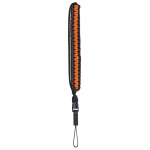 Braid 20, pútko na fotoaparát, dĺžka 20 cm, čierne/oranžové Braid 20, pútko na fotoaparát, dĺžka 20 cm, čierne/oranžové