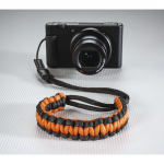 Braid 20, pútko na fotoaparát, dĺžka 20 cm, čierne/oranžové Braid 20, pútko na fotoaparát, dĺžka 20 cm, čierne/oranžové