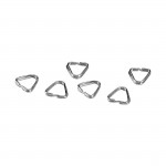 Pojistné krúžky, trojuholník, 12 mm, 6 kusov Pojistné krúžky, trojuholník, 12 mm, 6 kusov
