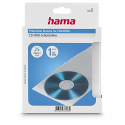 CD/DVD Protective Sleeves, Pack of 25