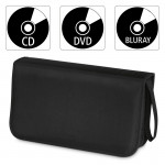 CD-/DVD-/Blu-ray puzdro 80, čierne
