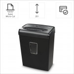 Skartovač dokumentov Premium M8+, bezpečnostná trieda P5 T5 E4, 20 l Skartovač dokumentov Premium M8+, bezpečnostná trieda P5 T5 E4, 20 l