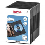 Slim obal na DVD, balenie po 25 ks, čierny
