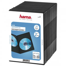 DVD dvojobal Slim, balenie 25 ks, čierny