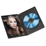 Štandardný obal na DVD, balenie po 5 kusoch, čierny