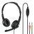 HS-P150 PC Office Headset, Stereo, black