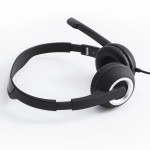 HS-P150 PC Office Headset, Stereo, black