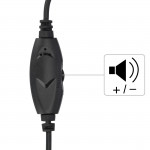 HS-P150 PC Office Headset, Stereo, black
