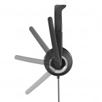 HS-P150 PC Office Headset, Stereo, black