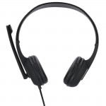 HS-P150 PC Office Headset, Stereo, black