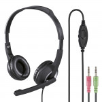 HS-P150 PC Office Headset, Stereo, black