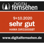 Hama digitálne a internetové rádio DIR3300SBT, FM/DAB/DAB+/ovládanie apkou, Bluetooth, čier