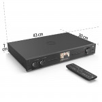 Hama digitálne a internetové rádio DIT2006BT, Hi-Fi tuner, DAB+/FM/BT, ovládanie App